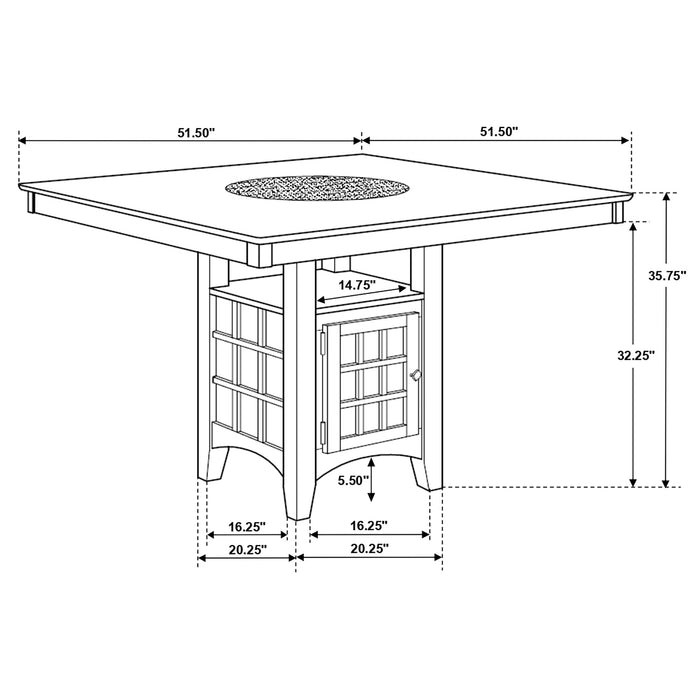 Gabriel Counter Height Dining Sets - Just Furniture (PA) - Multi Location