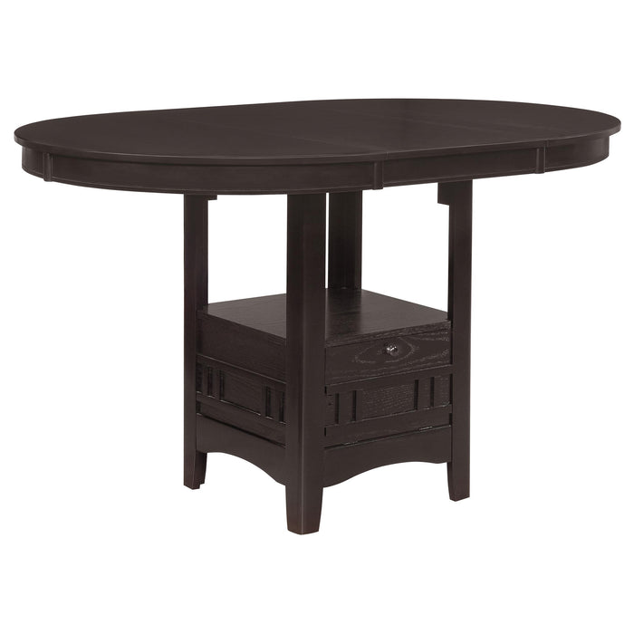 Lavon Oval Counter Height Table Espresso - Just Furniture (PA) - Multi Location