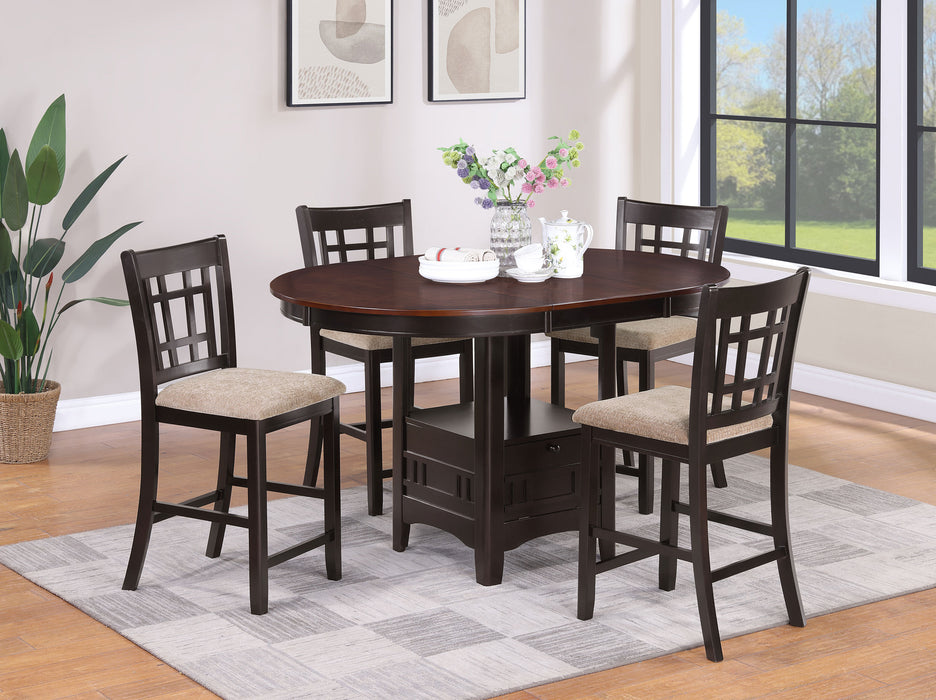 Lavon 5 Pc Counter Height Dining Sets - Just Furniture (PA) - Multi Location