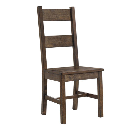 Coleman Dining Side Chairs Rustic Golden Brown (Set of 2) - Just Furniture (PA) - Multi Location