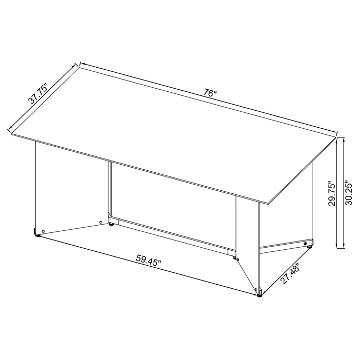 Emery Dining Table - Just Furniture (PA) - Multi Location