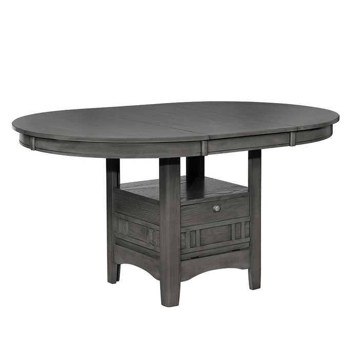 Lavon Dining Table with Storage Medium Grey - Just Furniture (PA) - Multi Location