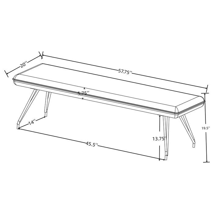 Dodson Bench - Just Furniture (PA) - Multi Location