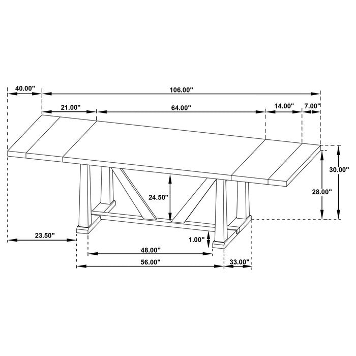 Middleton Dining Tables - Just Furniture (PA) - Multi Location