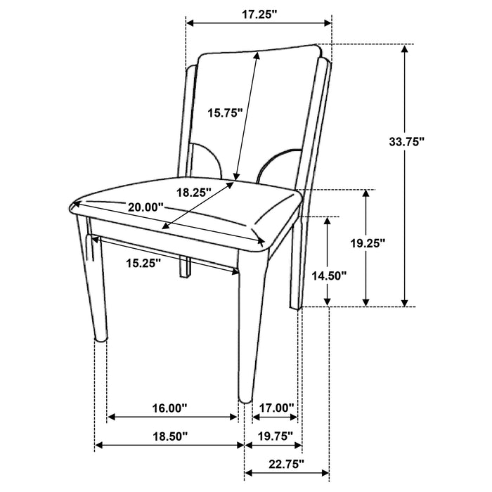 Crestmore 5 Pc Dining Set - Just Furniture (PA) - Multi Location