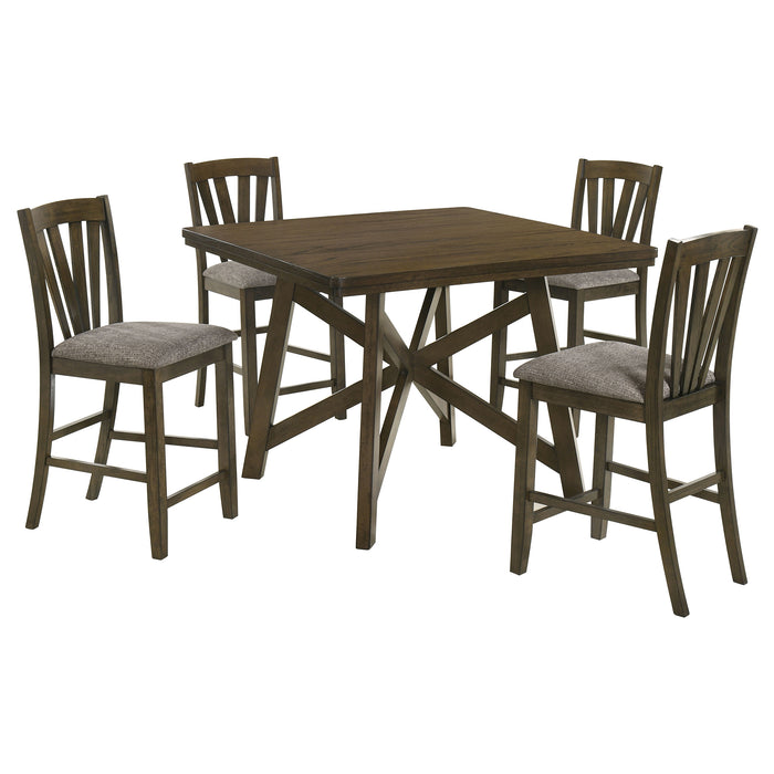Canfield 5 Pc Counter Height Dining Set - Just Furniture (PA) - Multi Location