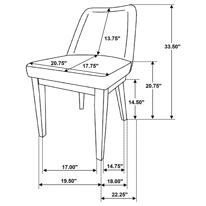 Castlewood 5 Pc Dining Set - Just Furniture (PA) - Multi Location