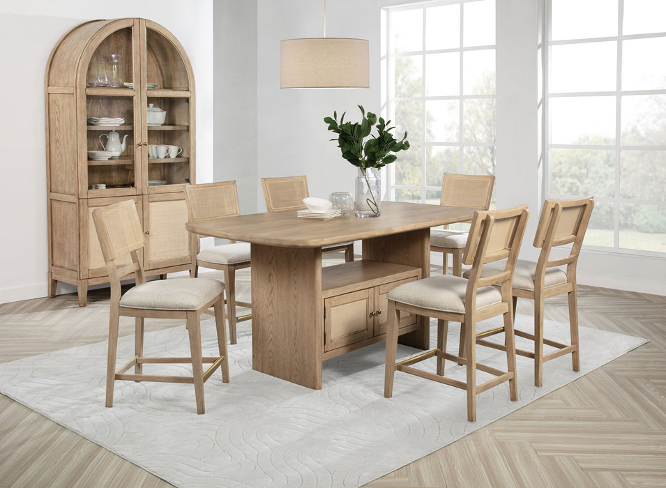 Kailani 8 Pc Counter Height Dining Set - Just Furniture (PA) - Multi Location