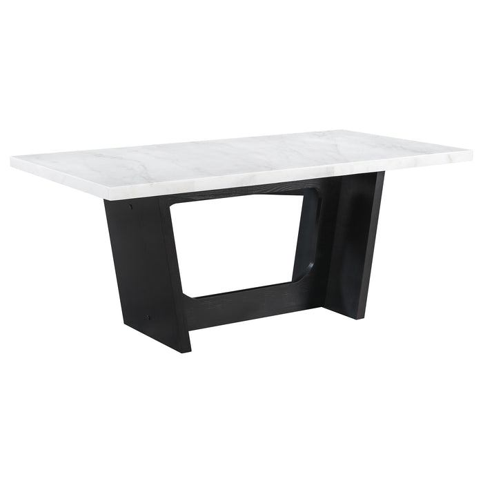 Sherry Rectangular Marble Top Dining Table set - Just Furniture (PA) - Multi Location
