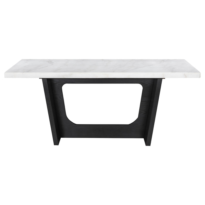 Sherry Rectangular Marble Top Dining Table set - Just Furniture (PA) - Multi Location