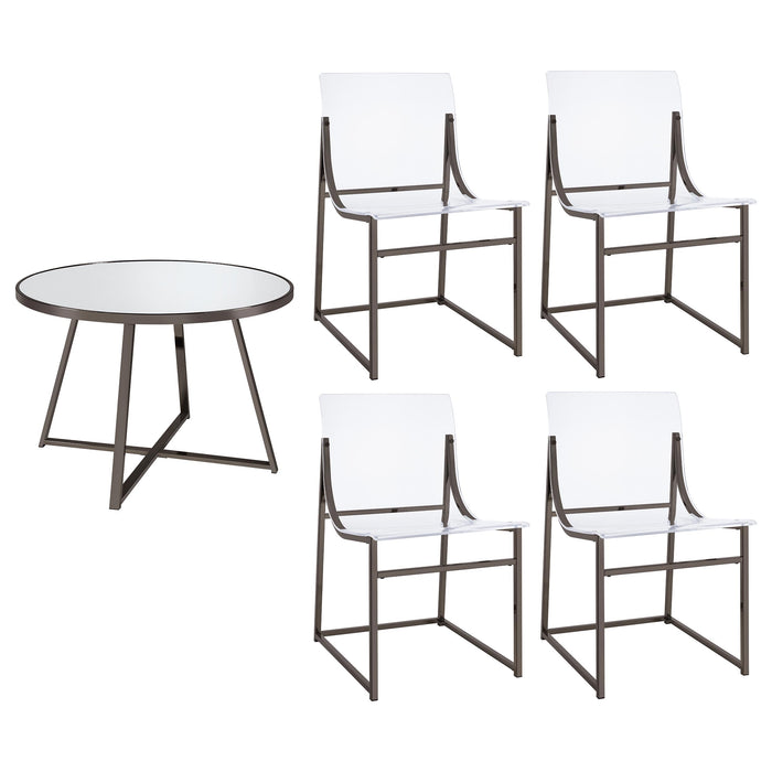 Jillian 5 Pc Dining Set - Just Furniture (PA) - Multi Location