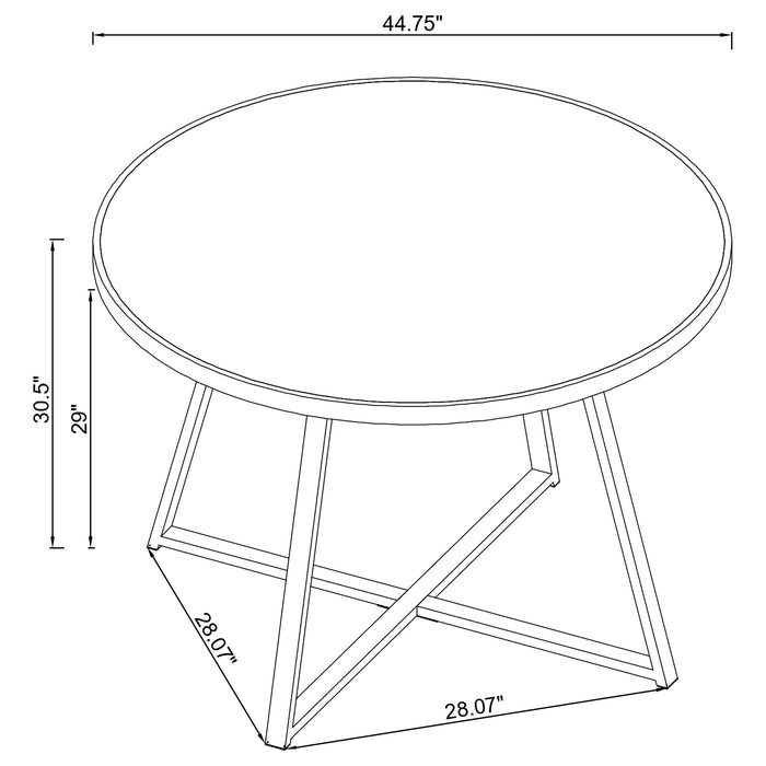 Jillian 5 Pc Dining Set - Just Furniture (PA) - Multi Location