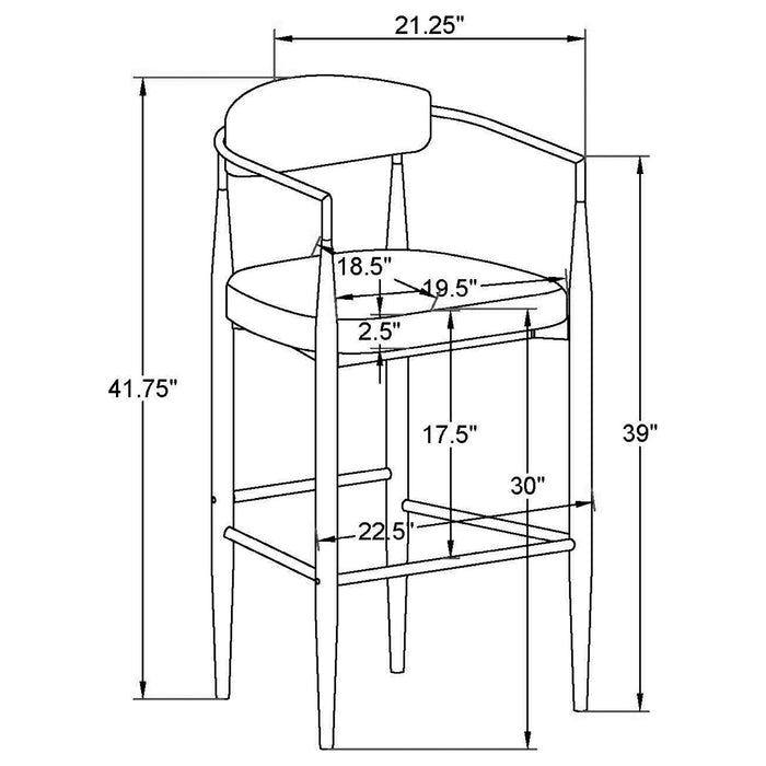 Tina Bar Stool - Just Furniture (PA) - Multi Location