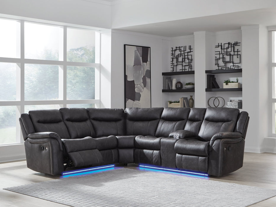 Sultan Meadow Reclining Sectional - Just Furniture (PA) - Multi Location