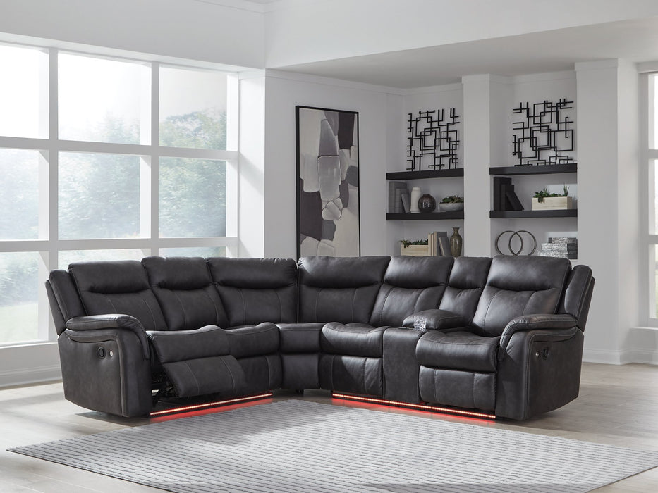 Sultan Meadow Reclining Sectional - Just Furniture (PA) - Multi Location