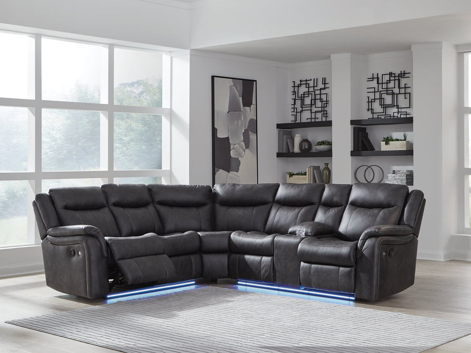 Sultan Meadow Reclining Sectional - Just Furniture (PA) - Multi Location