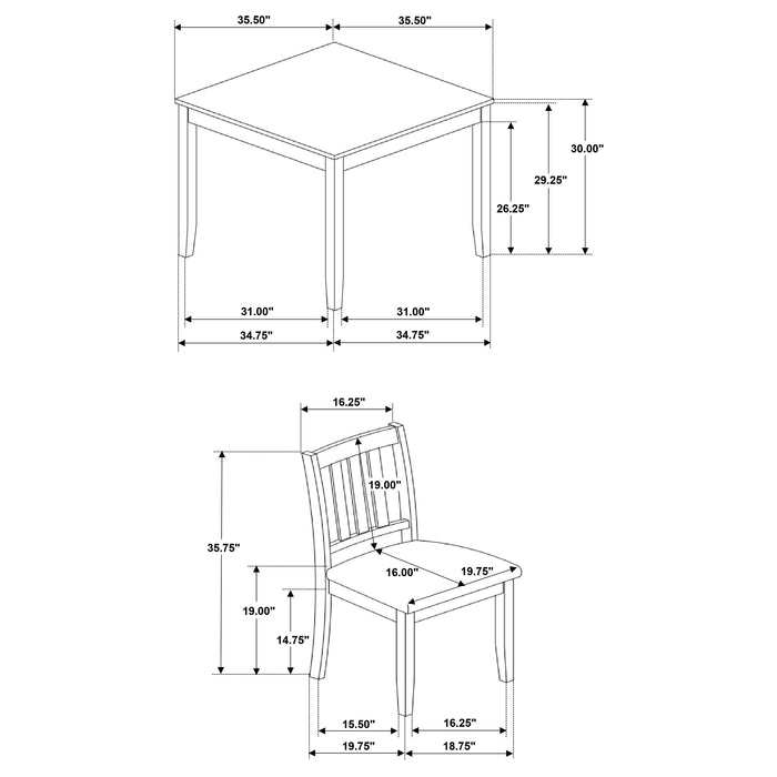 Parkwood 5 Pc Dining Sets - Just Furniture (PA) - Multi Location