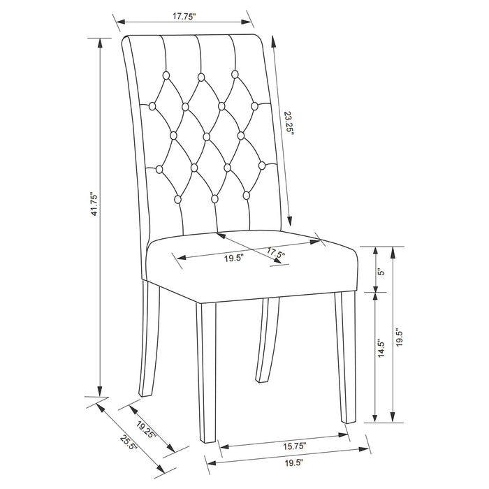 Florence 7 Pc Dining Set - Just Furniture (PA) - Multi Location