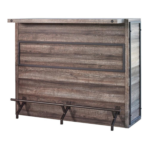 Joe 5-shelf Bar Unit Aged Oak - Just Furniture (PA) - Multi Location