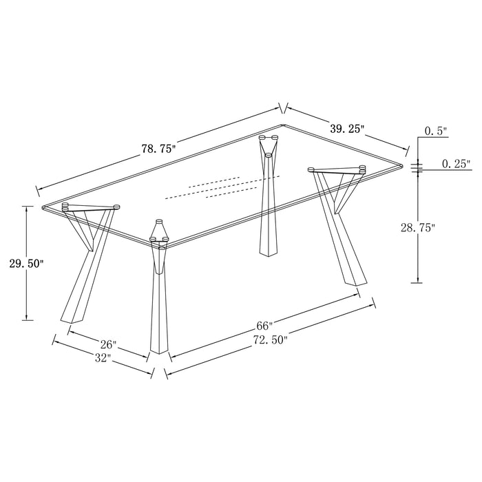 Alaia Dining Tables - Just Furniture (PA) - Multi Location