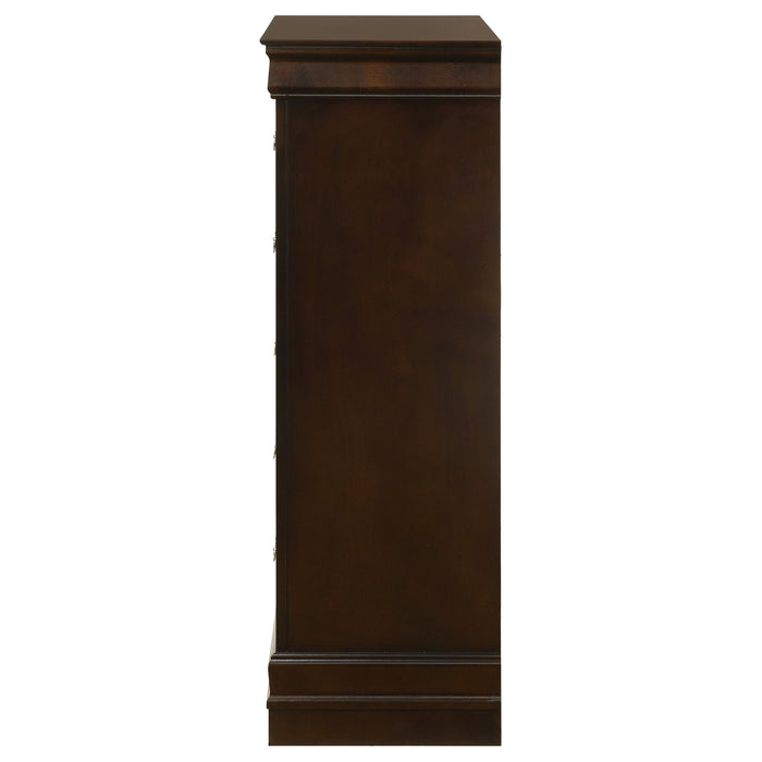 Louis Philippe Chest Brown - Just Furniture (PA) - Multi Location