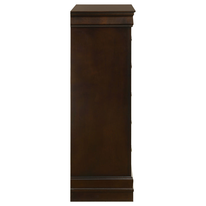 Louis Philippe Chest Brown - Just Furniture (PA) - Multi Location