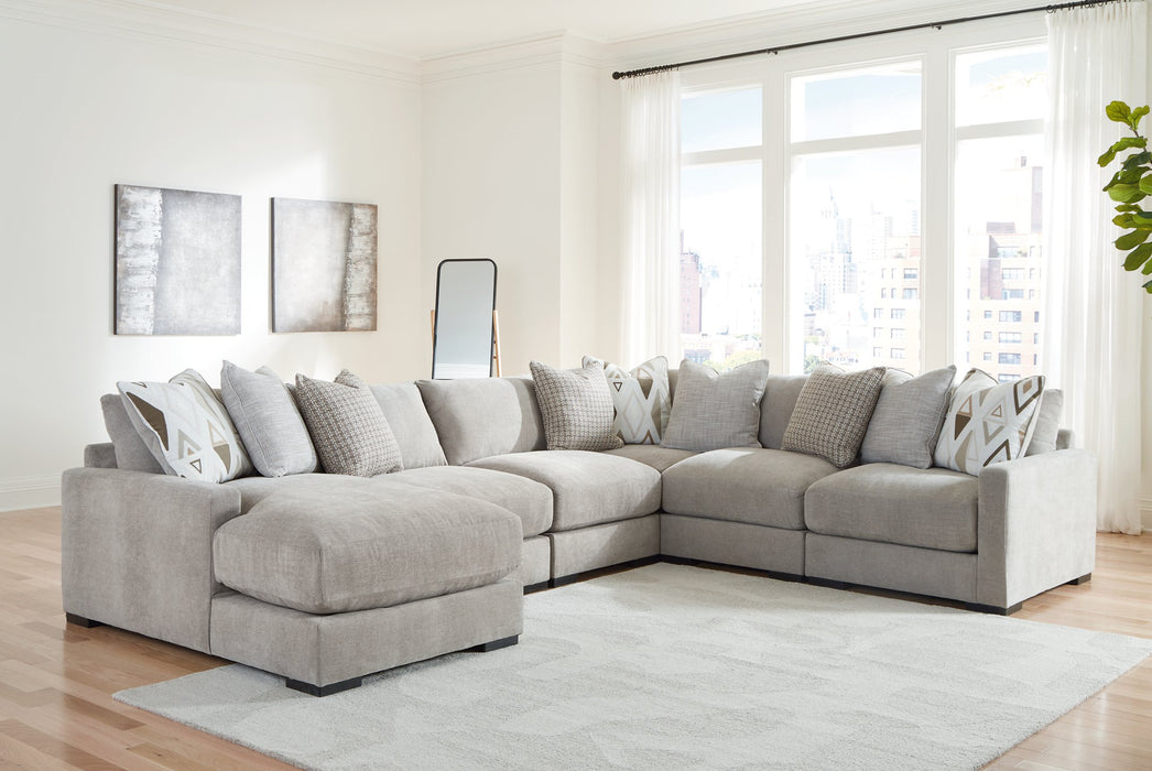 Aslan Court Sectional with Chaise - Just Furniture (PA) - Multi Location