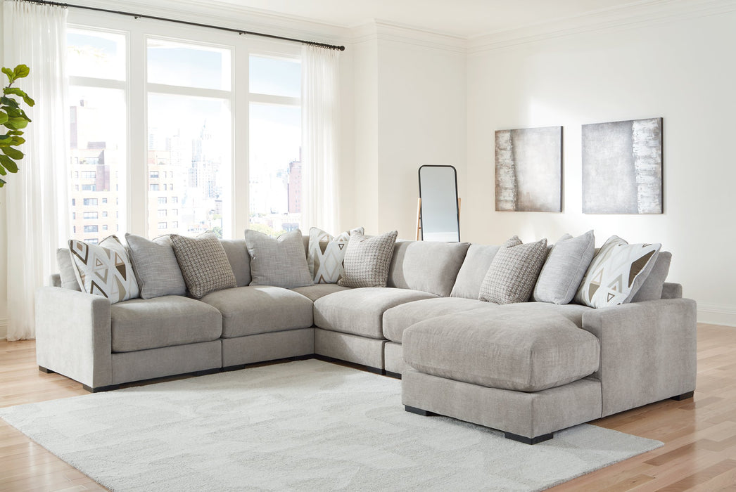 Aslan Court Sectional with Chaise - Just Furniture (PA) - Multi Location
