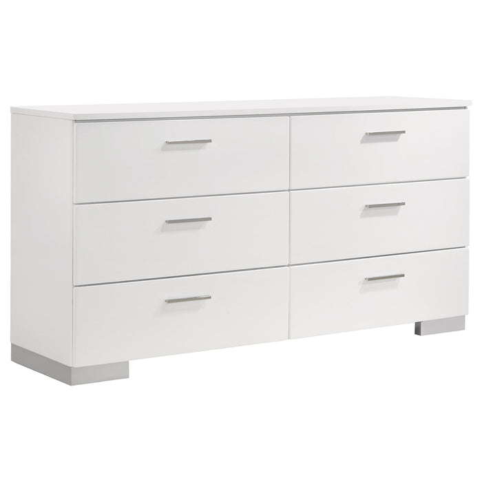 Felicity Bedroom Set White - Just Furniture (PA) - Multi Location