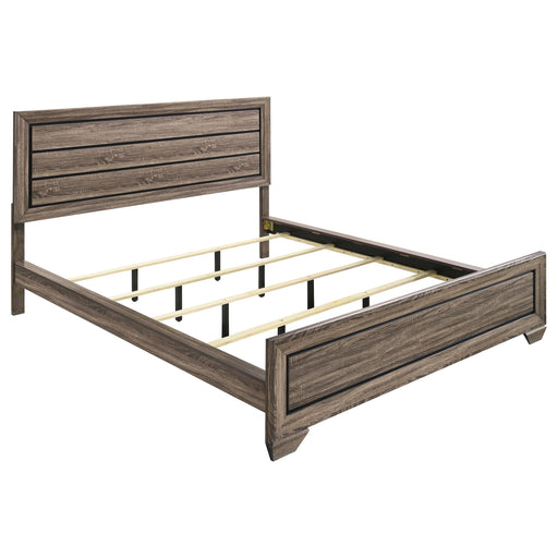 Kauffman California King, E.king, & Queen Panel Bed Washed Taupe - Just Furniture (PA) - Multi Location