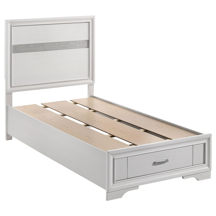 Miranda Full & Twin Storage Bed White - Just Furniture (PA) - Multi Location