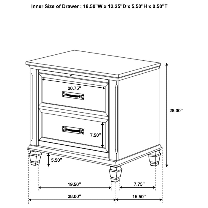Franco 5 Pc Bedroom Sets - Just Furniture (PA) - Multi Location