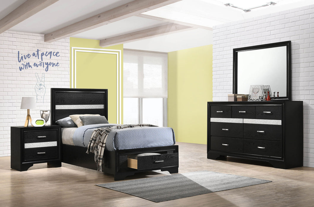 Miranda Bedroom Sets Black - Just Furniture (PA) - Multi Location