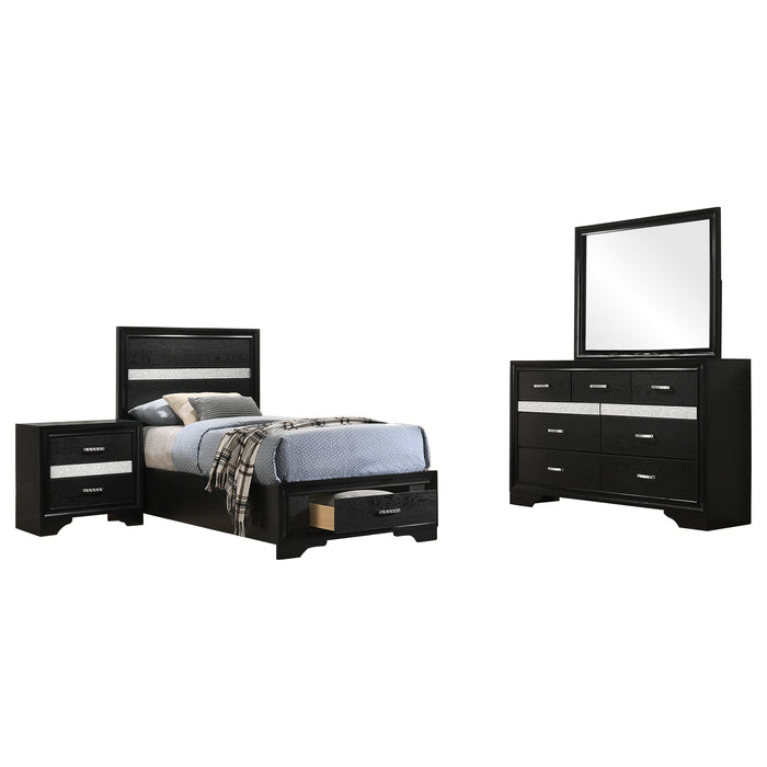 Miranda Bedroom Sets Black - Just Furniture (PA) - Multi Location