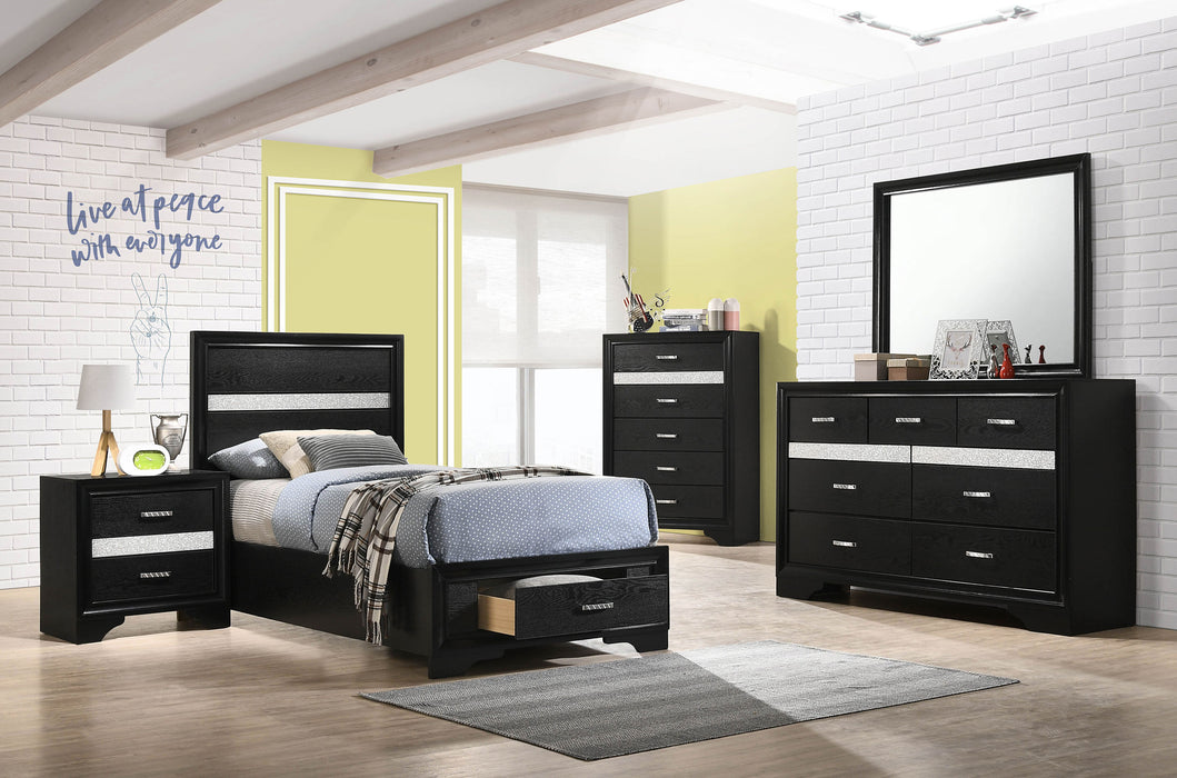 Miranda Bedroom Sets Black - Just Furniture (PA) - Multi Location