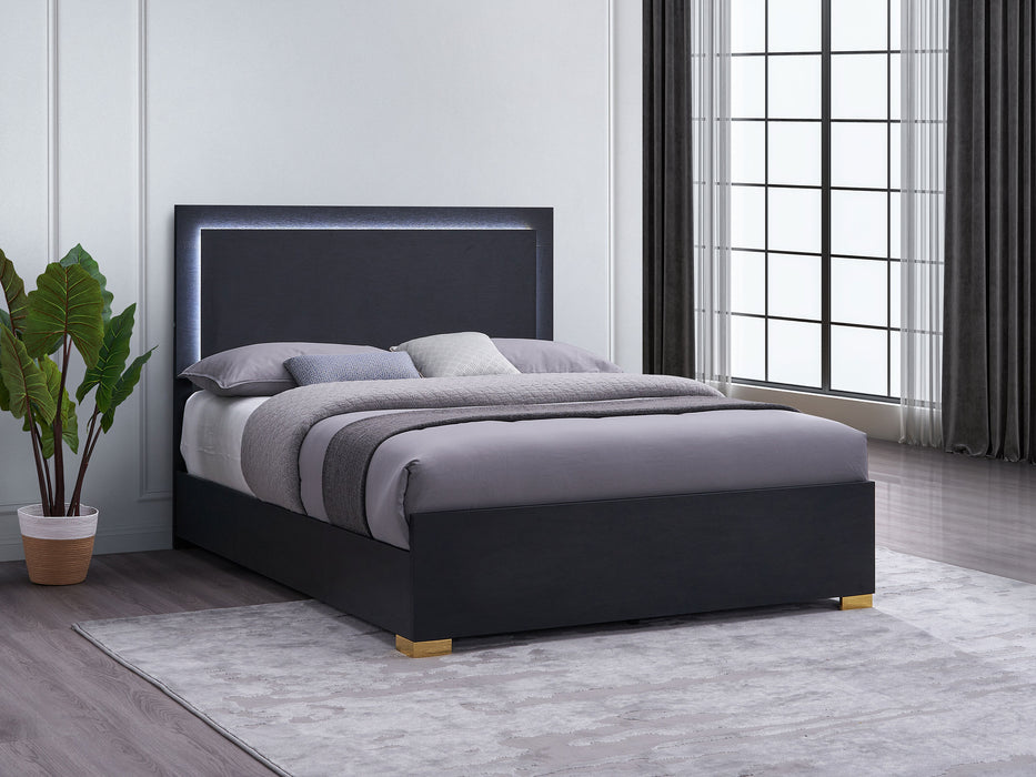 Marceline Beds White & Black Eastren King, Full, Twin, & Queen - Just Furniture (PA) - Multi Location