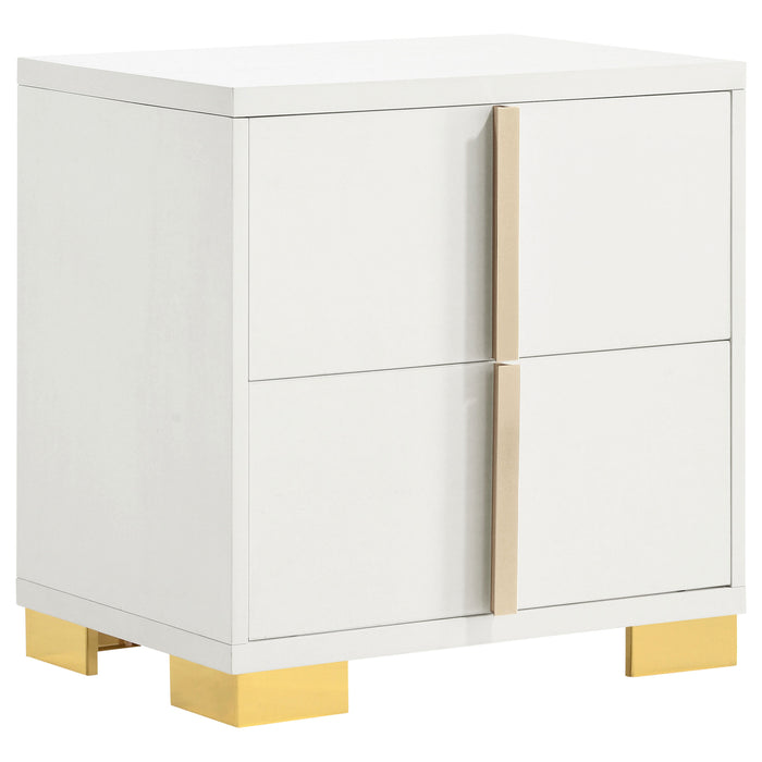 Marceline Bedroom Sets White & Black 4 & 5 Piece - Just Furniture (PA) - Multi Location