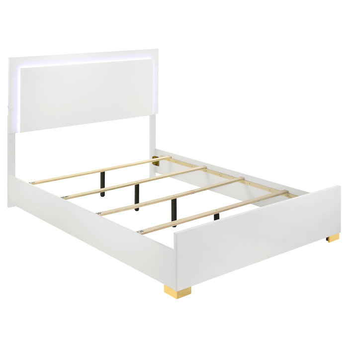 Marceline Bedroom Sets White & Black 4 & 5 Piece - Just Furniture (PA) - Multi Location