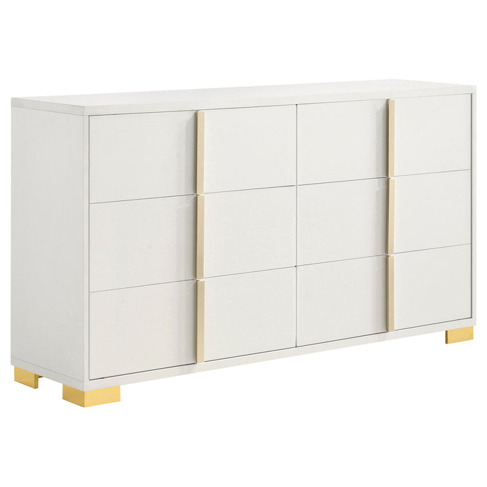 Marceline Bedroom Sets White & Black 4 & 5 Piece - Just Furniture (PA) - Multi Location