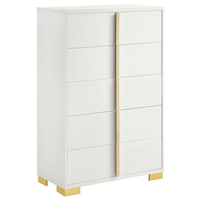 Marceline Bedroom Sets White & Black 4 & 5 Piece - Just Furniture (PA) - Multi Location