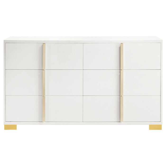 Marceline Bedroom Sets White & Black 4 & 5 Piece - Just Furniture (PA) - Multi Location