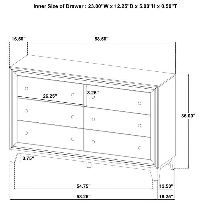 Welsley Dresser - Just Furniture (PA) - Multi Location