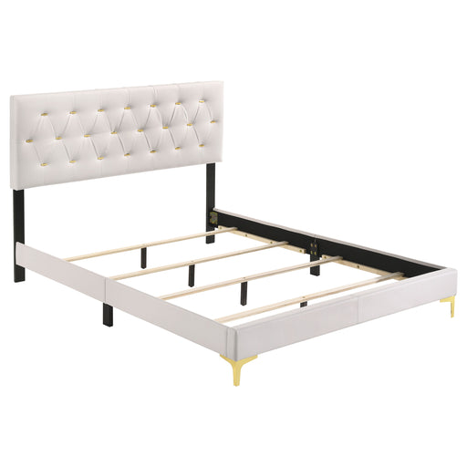 Kendall Panel Bed White - Just Furniture (PA) - Multi Location