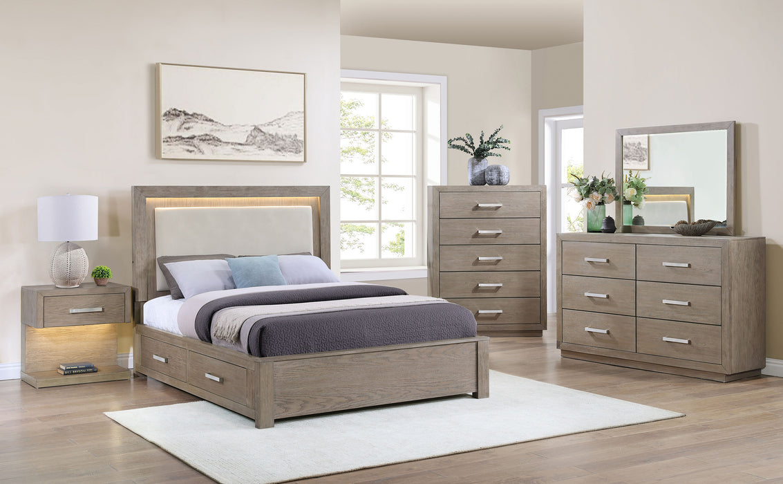 Kenora 4 & 5 Piece Bedroom Set E.King, Queen, & Cal.king - Just Furniture (PA) - Multi Location