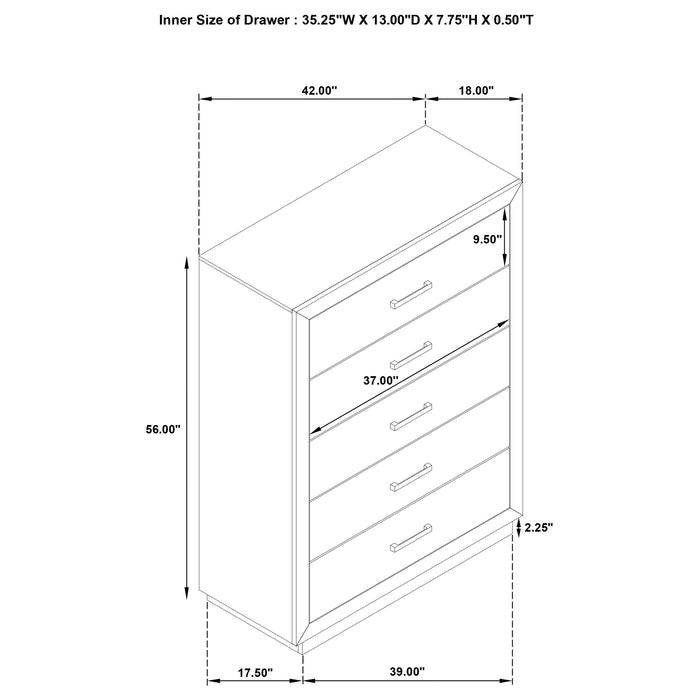 Kenora Chest - Just Furniture (PA) - Multi Location