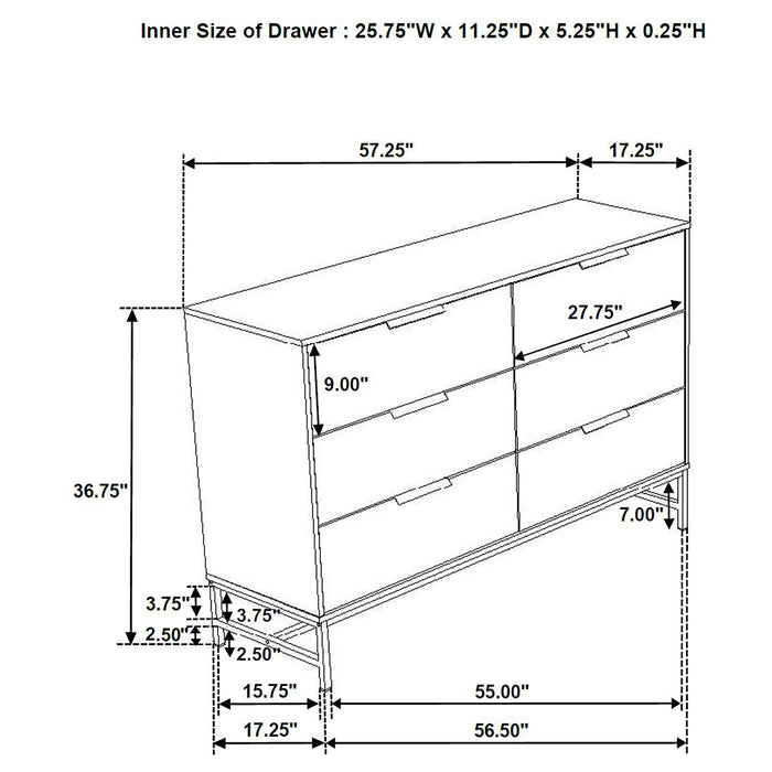 Sonora Dresser - Just Furniture (PA) - Multi Location