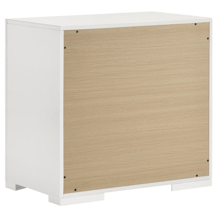 Ives 4 & 5 Piece Bedroom Set E.king & Queen White & Grey - Just Furniture (PA) - Multi Location