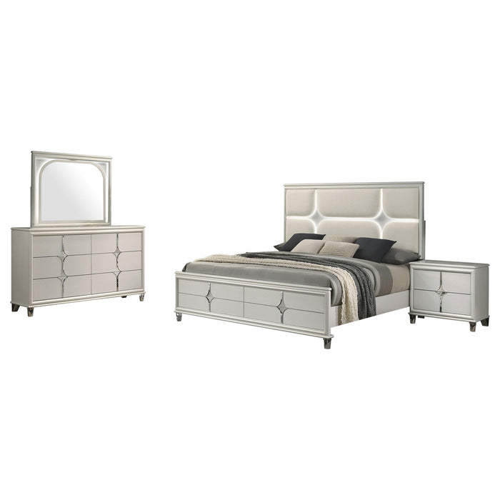 Olivia 4 & 5 Piece Bedroom Set E.King, Queen, & Cal.King - Just Furniture (PA) - Multi Location