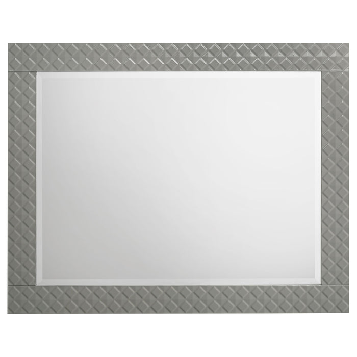 Ives 4 & 5 Piece Bedroom Set E.king & Queen White & Grey - Just Furniture (PA) - Multi Location