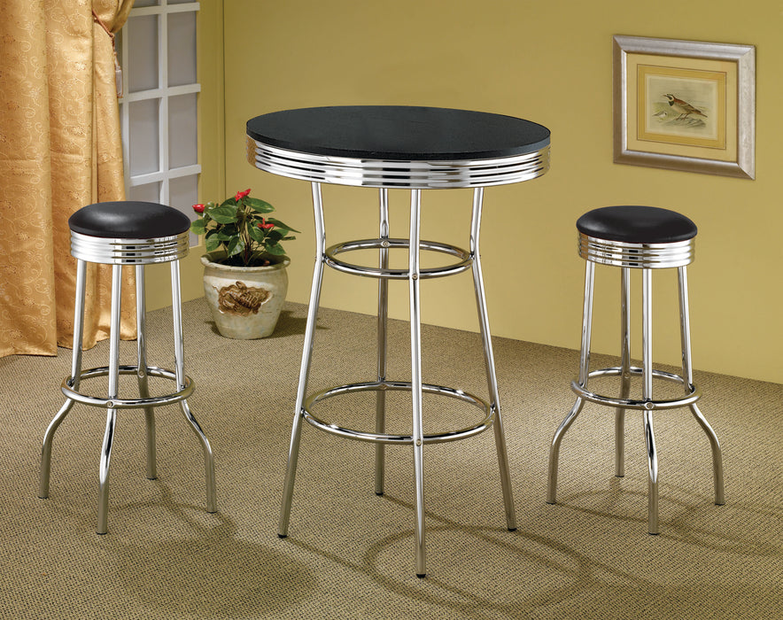 Retro 3 Pc Bar Set - Just Furniture (PA) - Multi Location